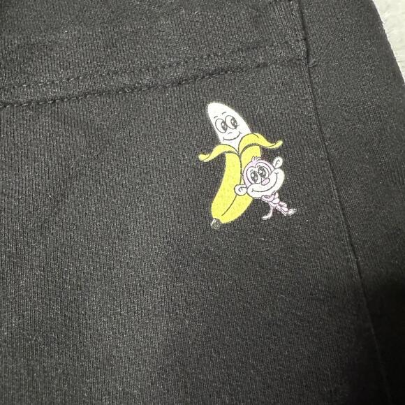 Bananas Monkey Premium Logo Sweat Shorts 7.5” Black Men’s S - Picture 5 of 8